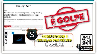 COMPUTADOR E CELULAR POR 200 REAIS É GOLPE [upl. by Arymas]