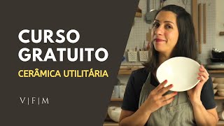 CURSO GRATUITO  Introdução à Cerâmica Utilitária Artesanal [upl. by Portwin]