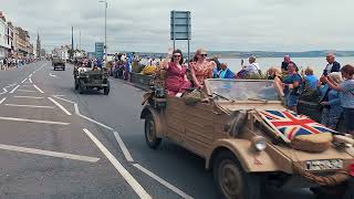 Weymouth Seafront Armed Forces Day Veterans Parade June 2024 [upl. by Rezzani]