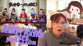 BANDMAIKO  secret MAIKO lips Official Music Video REACTION Im a FAN [upl. by Odicalp]