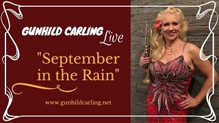 September in the Rain Gunhild Carling LIVE 4  TV for Jazz Lovers [upl. by Ennaihs]