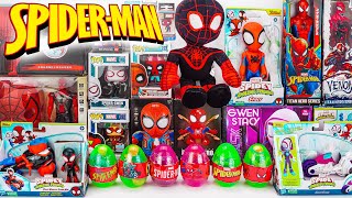 SpiderMan Toy Collection Unboxing Review Spidey and His Amazing Friends Toy Collection [upl. by Bonilla]