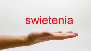 How to Pronounce swietenia  American English [upl. by Sido]