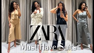 2023 ZARA SUITS AutumnWinter  Sama Haro [upl. by Esidnak]