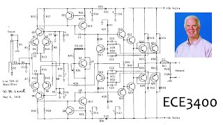 ECE3400 Lecture 27 BJT PushPull Amplifiers and VBE Multipliers Analog Electronics Georgia Tech [upl. by Pietra]