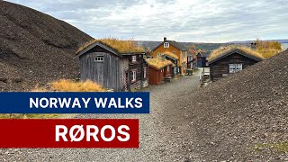 Røros Walk UNESCO World Heritage Town in Norway  Norway Walks 4K [upl. by Noraed]