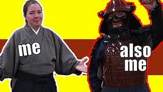 Putting on Japanese armor  A step by step guide  Japanese history culture and kodan [upl. by Ahsart]