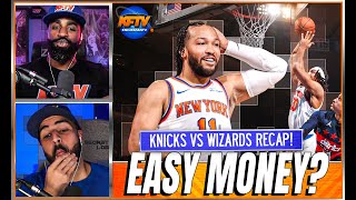 Knicks News Brunson amp The Knicks Cruise Past The Wizards In A Rout [upl. by Ogdan]