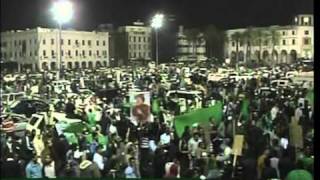 Kadhafi supporters occupy Tripoli square [upl. by Rep]