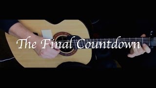 Kelly Valleau  The Final Countdown Europe  Fingerstyle Guitar [upl. by Ahkeber985]