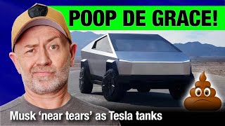 Elon Musk near tears as Cybertruck digs Teslas own grave  Auto Expert John Cadogan [upl. by Eiddam]