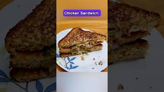 🐓🥪Healthy Breakfast  CHICKEN CUTLET Sandwich Recipe  Chicken Sandwich Recipe shorts [upl. by Steffen]