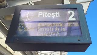 Întârzieri majore pe ruta de tren Bucureşti  Piteşti  Craiova [upl. by Attena860]