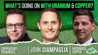 New Uranium Report Shenanigans SPUT Issues and a Copper Outlook  John Ciampaglia New Interview [upl. by Durning853]