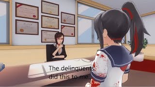 Yandere Simulator ANIMATION  Amai Simulator LaurenzSide Animated [upl. by Bille]