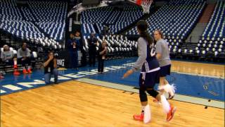 The Minnesota Lynx Have Some Fun During Practice [upl. by Atnoved995]