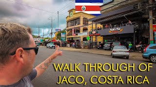 Raw Walk Through Jaco Costa Rica Unfiltered Beach Town Vibes 🇨🇷 [upl. by Davide]