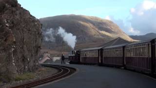 Ffestiniog Railway  Minffordd to Blaenau Ffestiniog 7th November 2013 [upl. by Hallimaj]