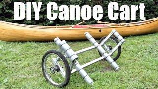 Folding Canoe Portage Trolley made from Recycled Materials Strong Stable and Lightweight [upl. by Philps]