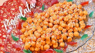 PIGNOLATA O STRUFFOLI CALABRESI  PER NATALE E UNA TRADIZIONE STORICA  RICETTA FACILE E VELOCE [upl. by Urba]