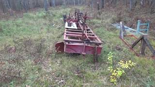 Our 44 ft Foley Belsaw Circular Sawmill By Sears Roebuck [upl. by Enytsuj862]