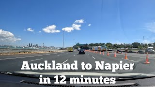 Auckland to Napier in 12 minutes GoPro Timewarp [upl. by Gilba]