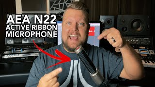 AEA N22 Active Ribbon Microphone  Review  Demonstration [upl. by Ursula]