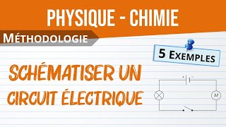 Comment SCHÉMATISER un circuit électrique  💡 Méthode  Physique  Chimie collège [upl. by Atews]