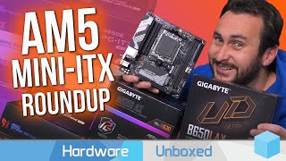 AM5 MiniITX Roundup AMD A620 B650E amp X670E Ryzen 700080009000 [upl. by Lissie420]