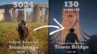 From Newest to Oldest Assassins Creed Landmarks that Still Around  Part 1outdated [upl. by Notniuqal421]