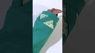 Sewing Tips and Tricks  Beautiful way to sew lace on sleeves sewing sewinghacks [upl. by Rosella]