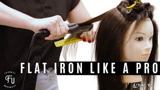 Mastering The Art Of Flat Iron Styling [upl. by Nohsal758]