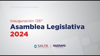 Apertura del 126º período de sesiones ordinarias de la Legislatura de Salta [upl. by Lyall]