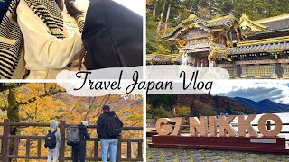 living in japan vlog  trip to Tochigi to see the fall leaves and visit Toshogu Shrine [upl. by Anoved]