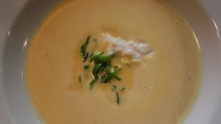 Kürbissuppe Rezept vegetarisch  Der Bio Koch 113 [upl. by Kcirej]