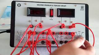 VOLTAGE DOUBLER amp TRIPLER CIRCUIT TRAINER [upl. by Uriah203]