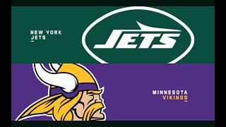 Game Highlights New York Jets vs Minnesota Vikings NFL 2024 season Week 5 [upl. by Kcirrem]