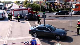 Schwerer Verkehrsunfall auf der B47 in Bensheim [upl. by Intruoc]