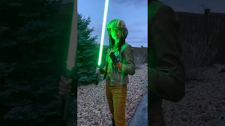 Sabine Wren Neopixel Lightsaber  Review by universeofemily sabinewren starwars saber [upl. by Airetnahs791]