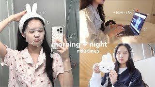 my realistic morning amp night routines as a uni student vlog productive 10am2am₊˚⊹♡ [upl. by Liederman]