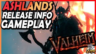 VALHEIM ASHLANDS UPDATE Release Info All New Gameplay Valkrie Charred Terminators And Much More [upl. by Einnahc]