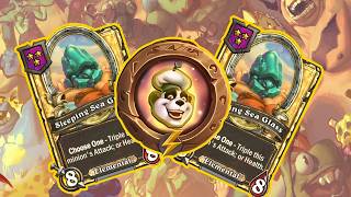 Abusing Nomi Sticker Combo For Giga Units  Dogdog Hearthstone Battlegrounds [upl. by Frymire848]