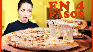 Pizza casera masa para pizza PASO A PASO con tips y trucos  Cómo hacer pizza E01 [upl. by Haniraz]