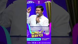 youtubeshortsvideos rufuscliffvictor priyarufus  shortvideoRSAG  rsagchurchsundayservice [upl. by Anolla553]