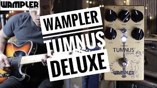 Wampler Tumnus Deluxe OverdriveDistortion  2017 Guitar Pedal Demo by RJ Ronquillo [upl. by Remat]