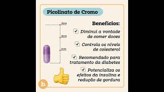 Picolinato de Cromo  Becaps [upl. by Hedwiga]