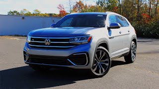 2022 VW Atlas Cross Sport SEL Premium RLine  Features Review amp POV Road Test [upl. by Nhguavahs]