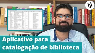 Aplicativo para catalogação de livros no computador  conheça o excelente BookDB [upl. by Hctim904]