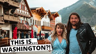 Washington Day Trip to Leavenworth WA  Travel Vlog  PNW Bavarian Town Travel Guide [upl. by Chor]