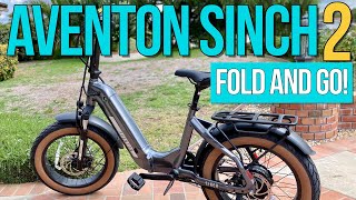 Aventon Sinch 2 Review Folding Ebike Fat Tire Bliss Pros and Cons [upl. by Anyahs707]